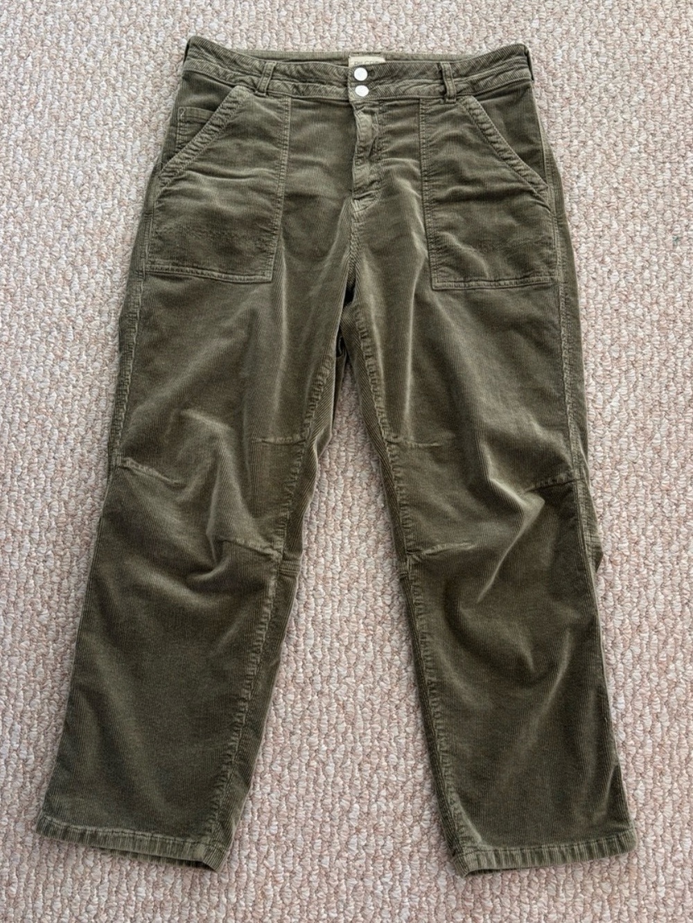 Anthropologie Pilco The Wanderer High Rise Relaxed-Leg Corduroy Pant - Picture 5 of 16